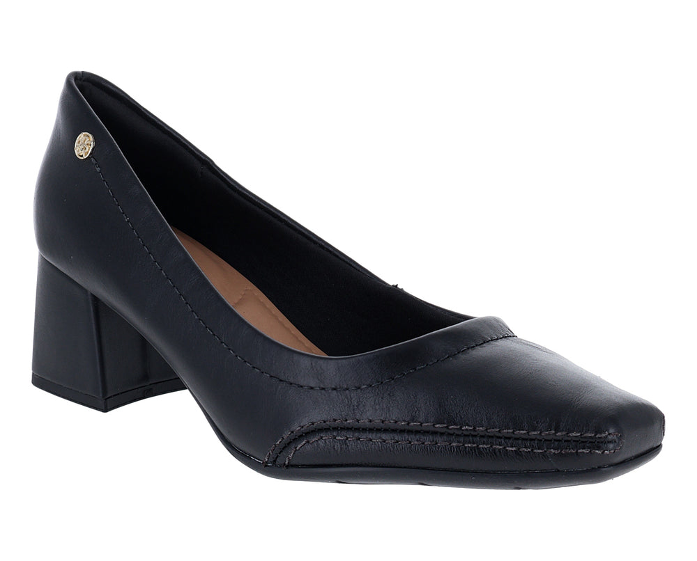 Zapato cerrado de tacón cuadrado color negro para Mujer de la marca Ramarim.