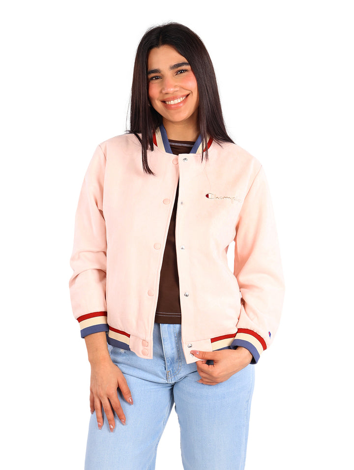 Chamarra Champion Rosa para Mujer
