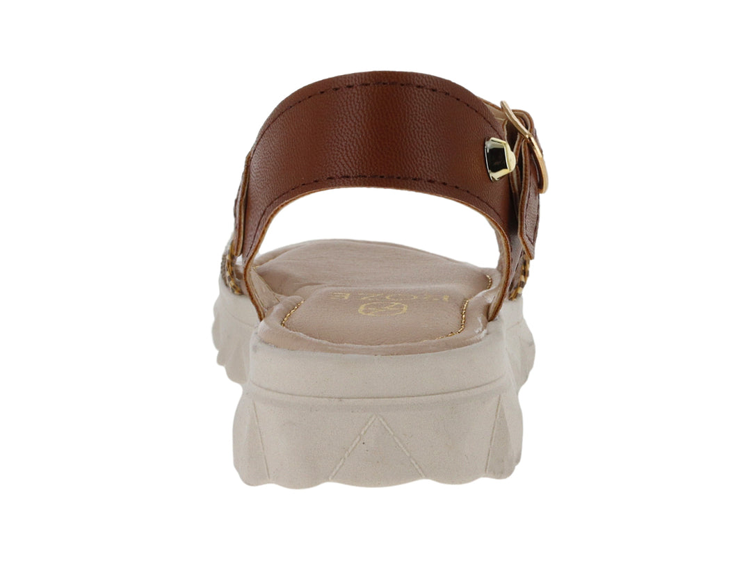 Sandalias ROZE Color Tan para Niña