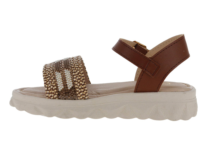 Sandalias ROZE Color Tan para Niña