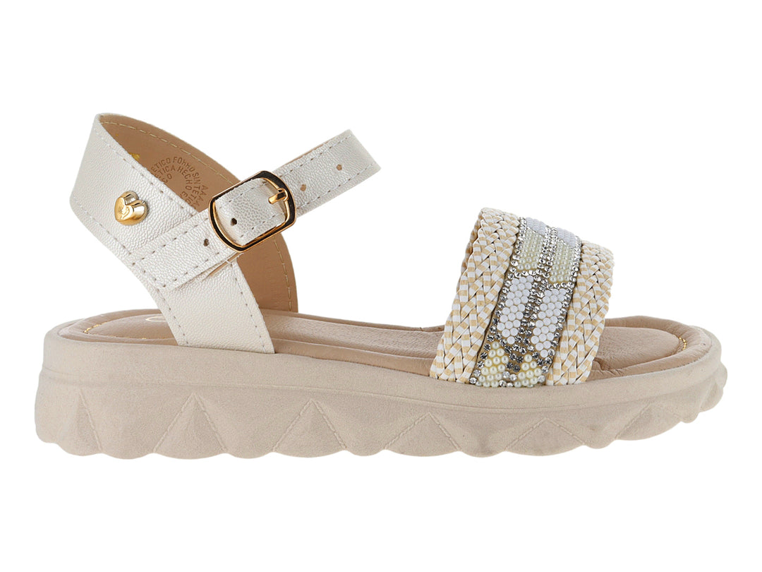 Sandalias Roze Color Palomitas para Niña