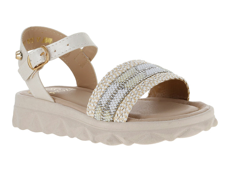 Sandalias Roze Color Palomitas para Niña