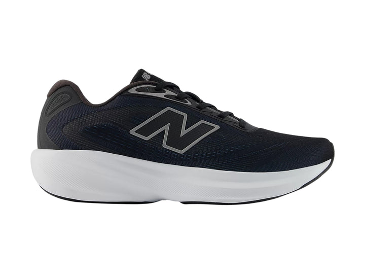 Tenis New Balance 680 para hombre en color negro con suela blanca.
