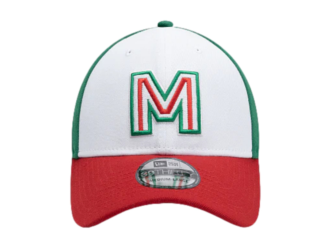 Gorra New Era 3930 México Tricolor para Hombre