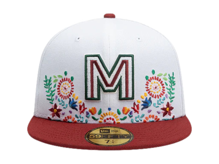Gorra New Era Diablos Rojos del México Blanca para Hombre