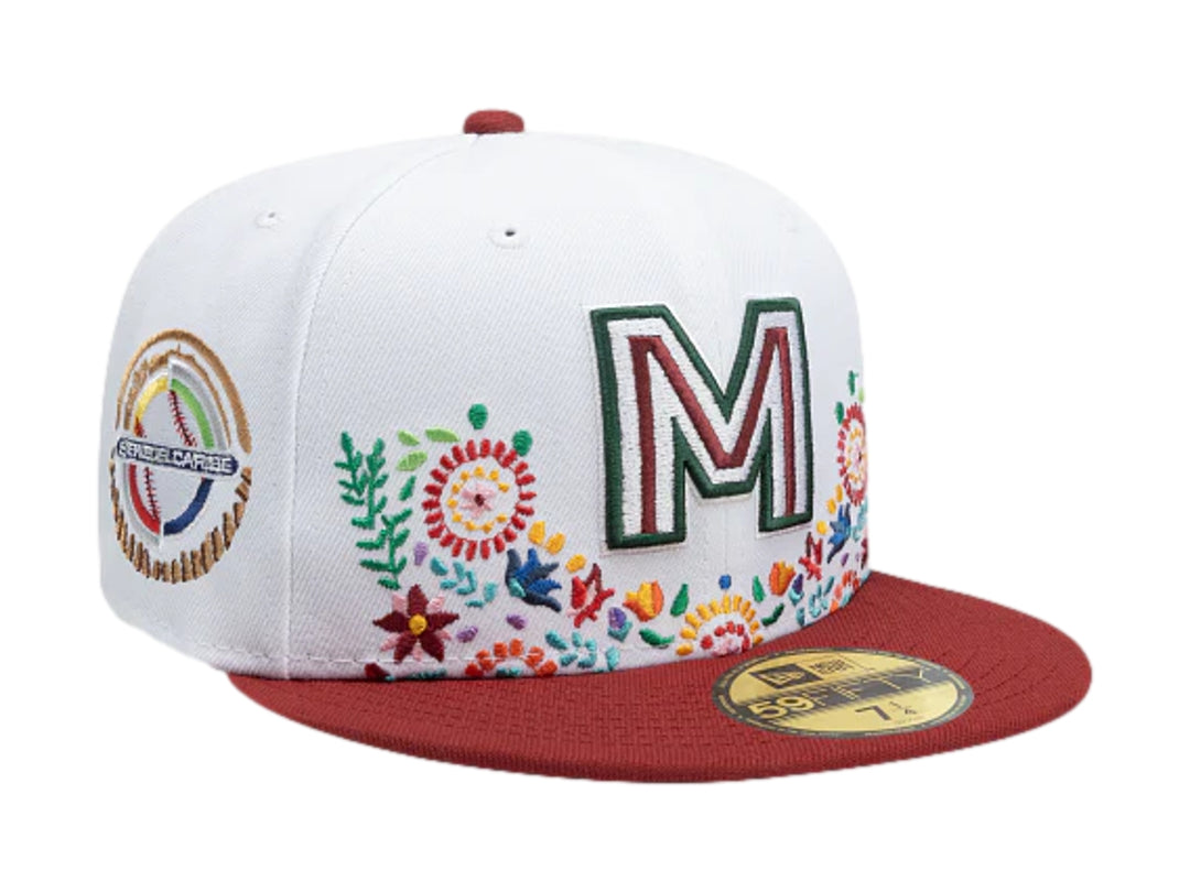 Gorra New Era Diablos Rojos del México Blanca para Hombre