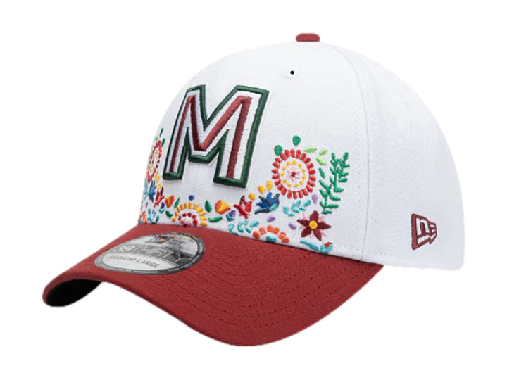 Gorra New Era 3930 México Blanco para Hombre