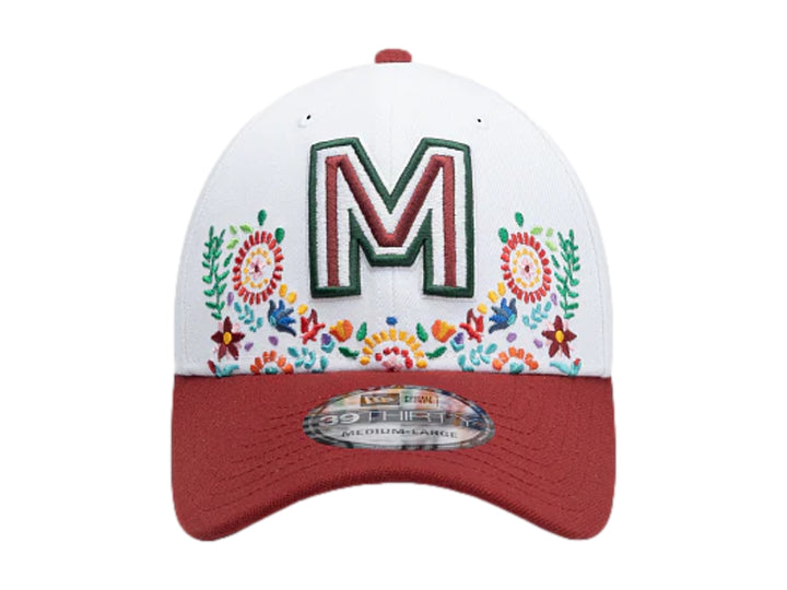 Gorra New Era 3930 México Blanco para Hombre