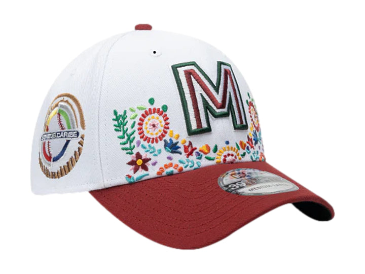 Gorra New Era 3930 México Blanco para Hombre