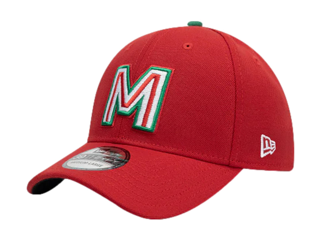 Gorra New Era 3930 México Roja para Hombre