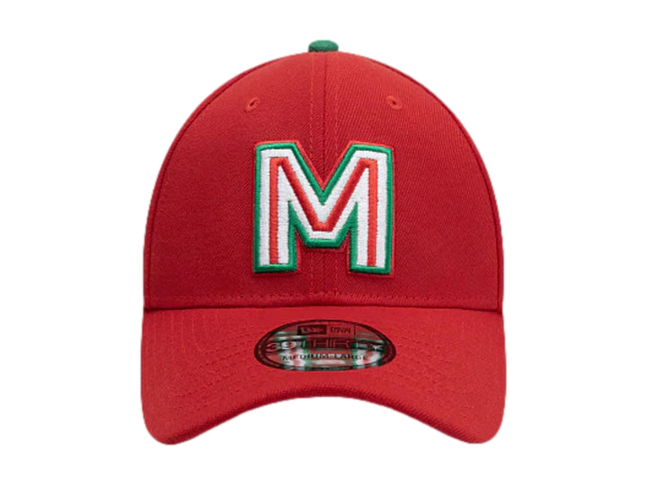 Gorra New Era 3930 México Roja para Hombre