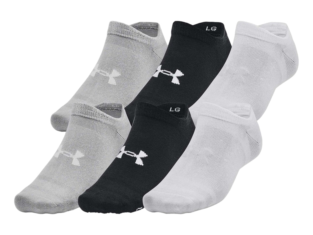 Pack 6 Calcetines Under Armour Essential No Show Multicolor para Mujer