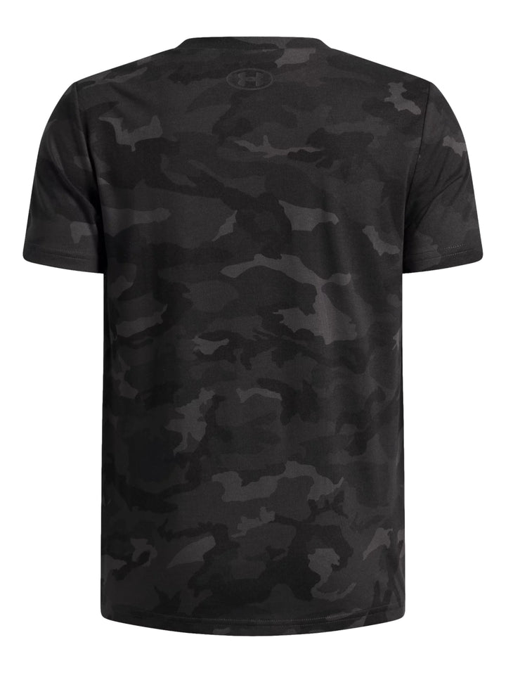 Playera Under Armour Camuflaje Negro para Niño