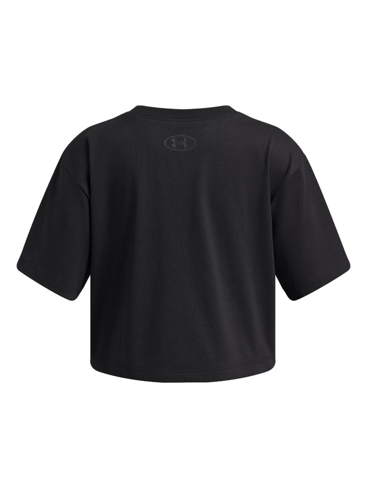Playera Under Armour G Logo Star Negro para Niña