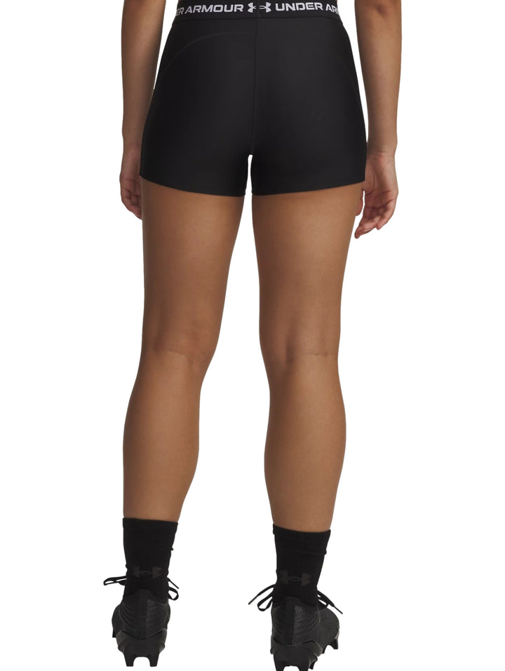 Short Under Armour HeatGear Negro para Mujer