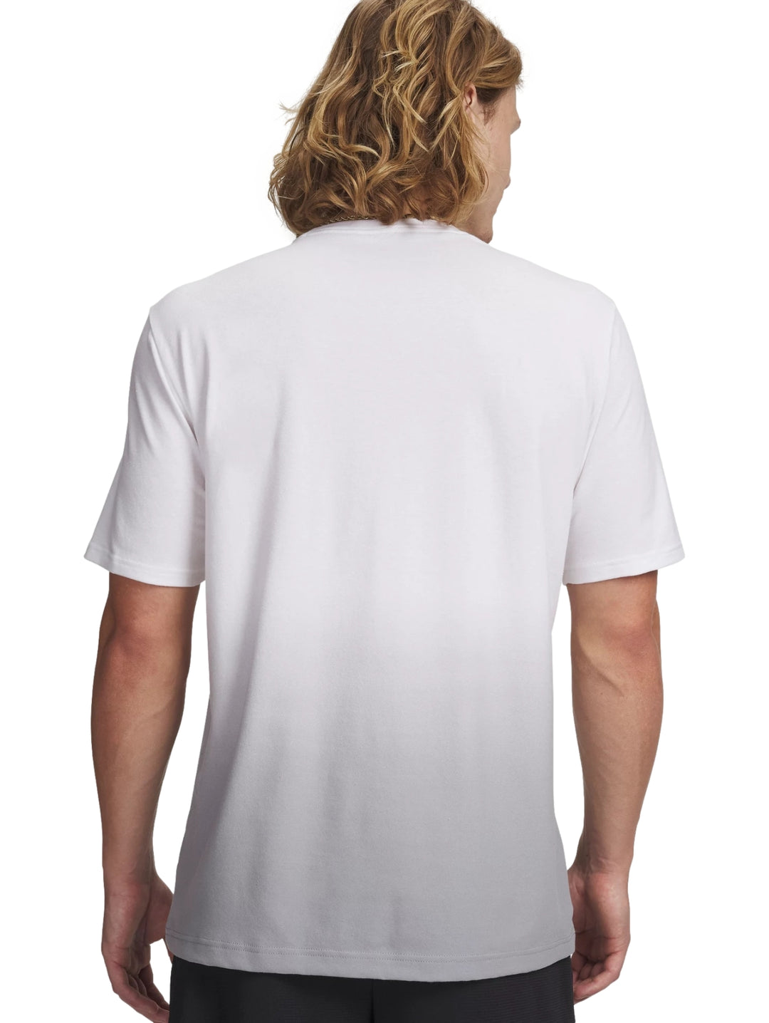Playera Under Armour Hoops Triple Logo Blanco para Hombre