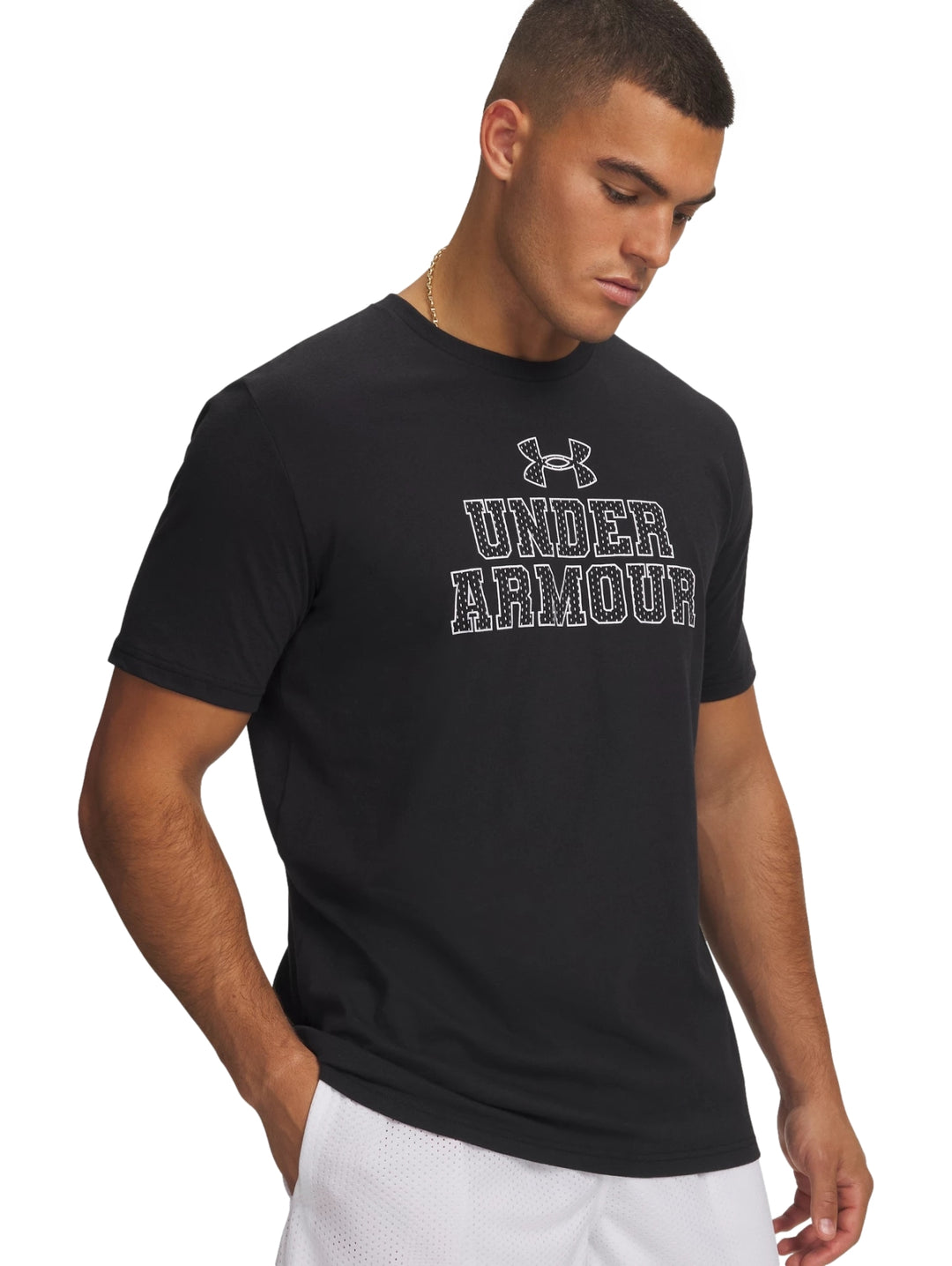 Playera Under Armour Mesh Negro para Hombre