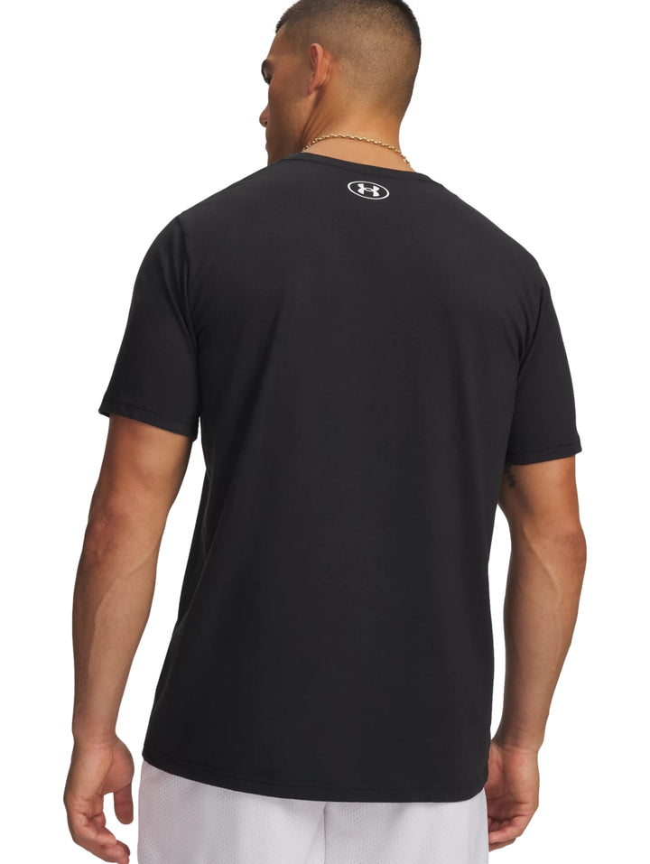 Playera Under Armour Mesh Negro para Hombre