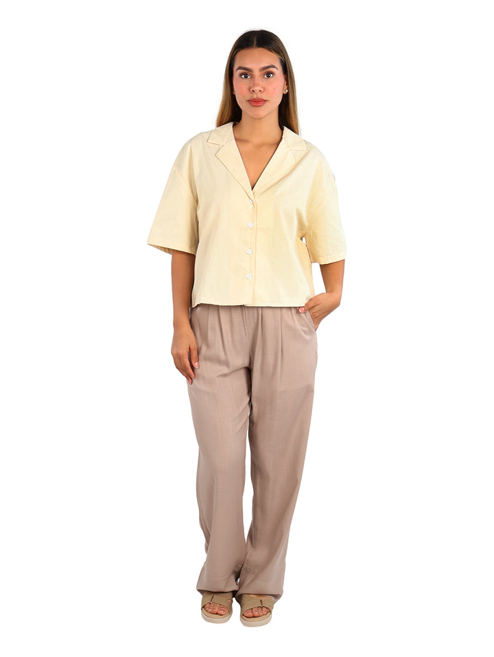Camisa ATOK Color Apricot para Mujer
