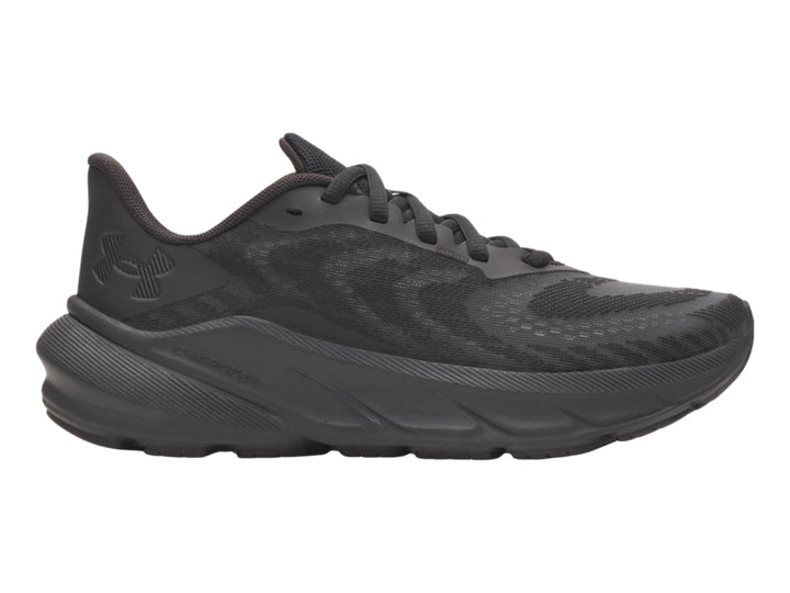 Tenis deportivos Under Armour Turbulence 3 en color negro para mujer.