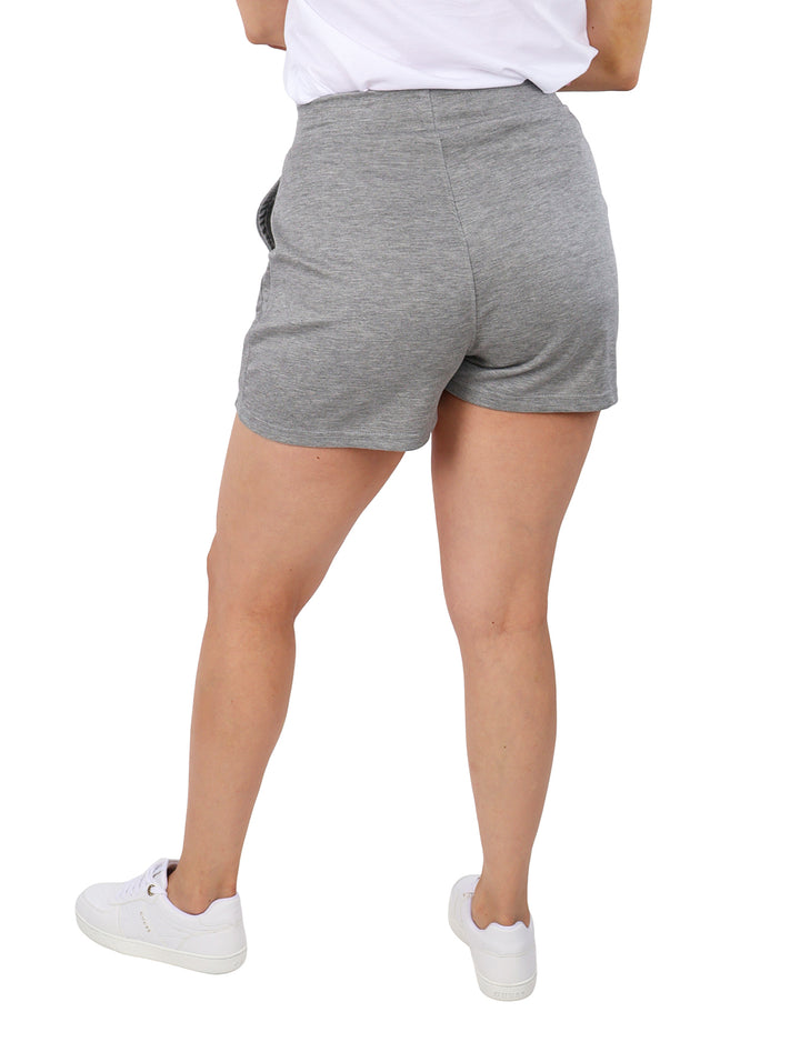 Short ATOK con Bolsas Gris para Mujer