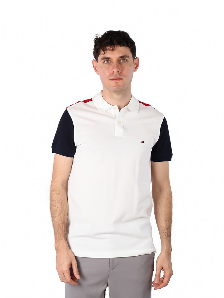 Playera Polo Tommy Hilfiger Color Ecru para Hombre