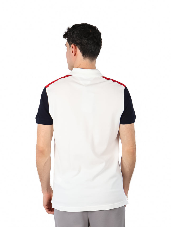 Playera Polo Tommy Hilfiger Color Ecru para Hombre