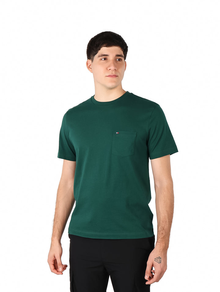 Playera Tommy Hilfiger Verde Ornamental para Hombre