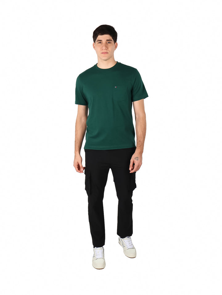 Playera Tommy Hilfiger Verde Ornamental para Hombre