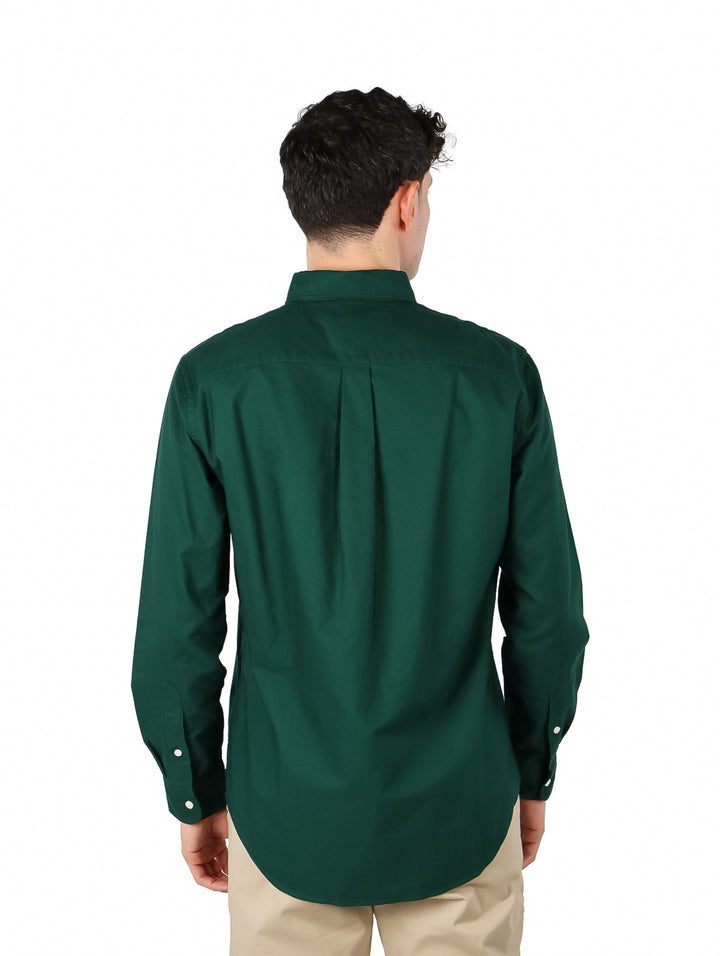 Camisa Tommy Hilfiger Oxford Verde para Hombre