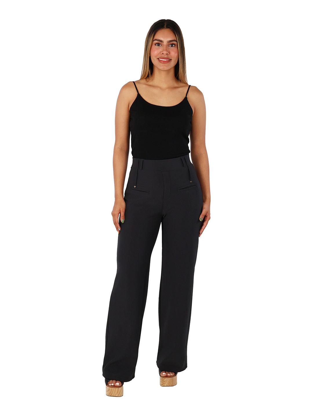 Pantalón ATOK Gris para Mujer