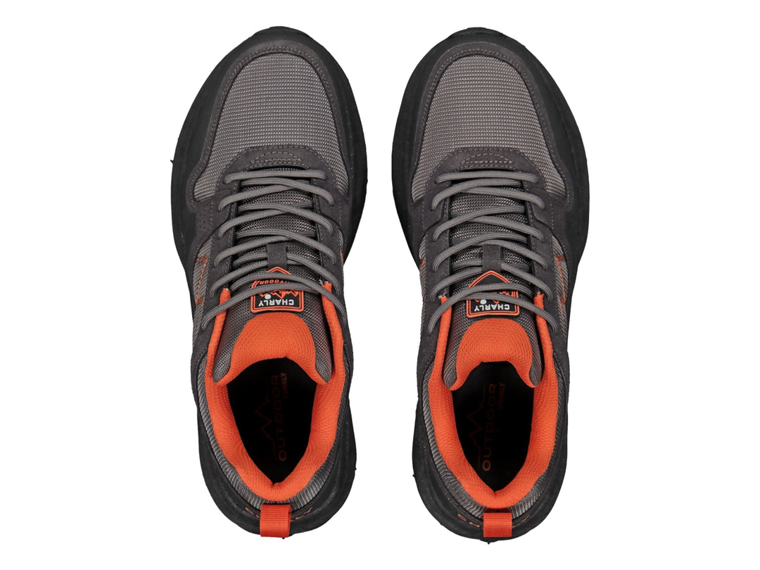 Tenis Charly Sport Negro y Gris para Hombre