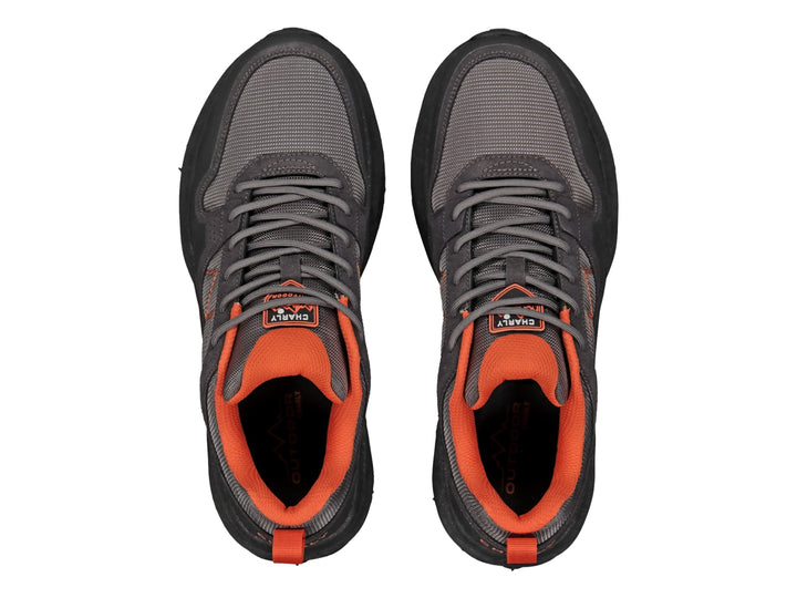 Tenis Charly Sport Negro y Gris para Hombre