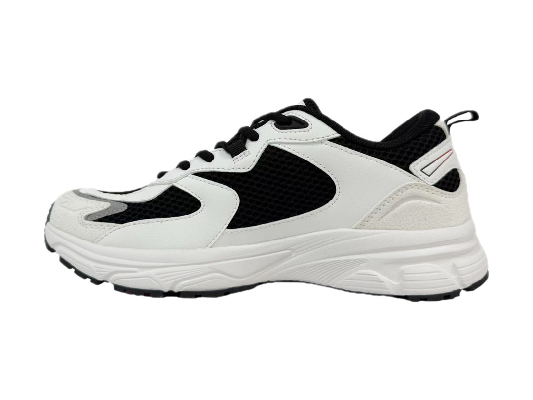 Tenis deportivos Champion Libranta color blanco con detalles en negro y rojo para hombre.