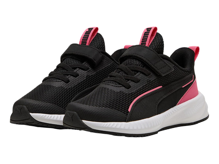 Tenis PUMA Flyer 3 AC+ PS Negro y Rosa para Niña