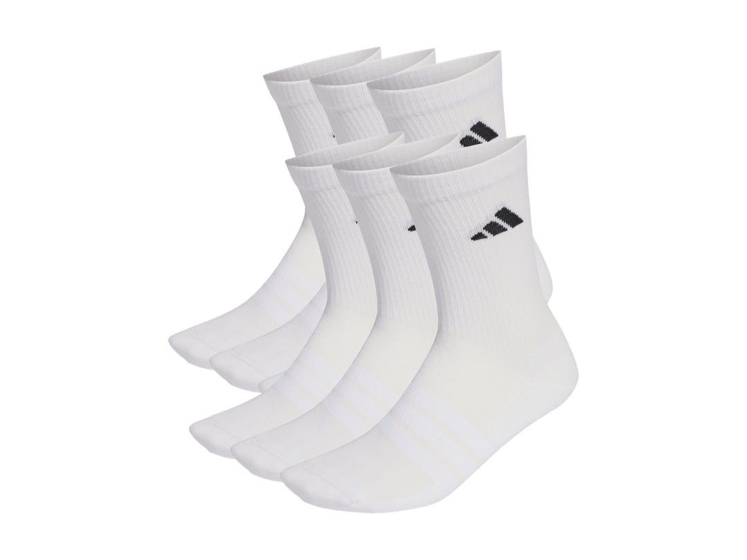 Calcetines Adidas Pack 6 Blanco Unisex