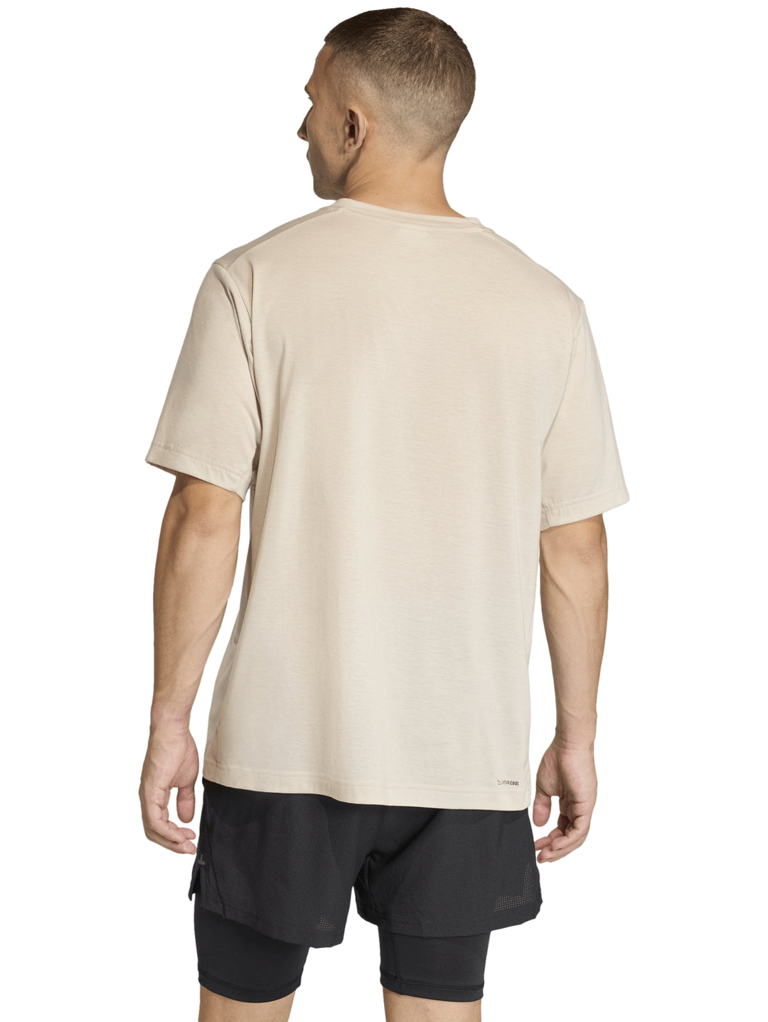 Playera Adidas Training Beige para Hombre