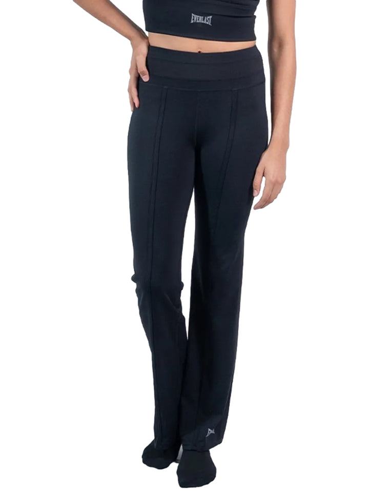 Leggings deportivos color negro de la marca Everlast para mujer.