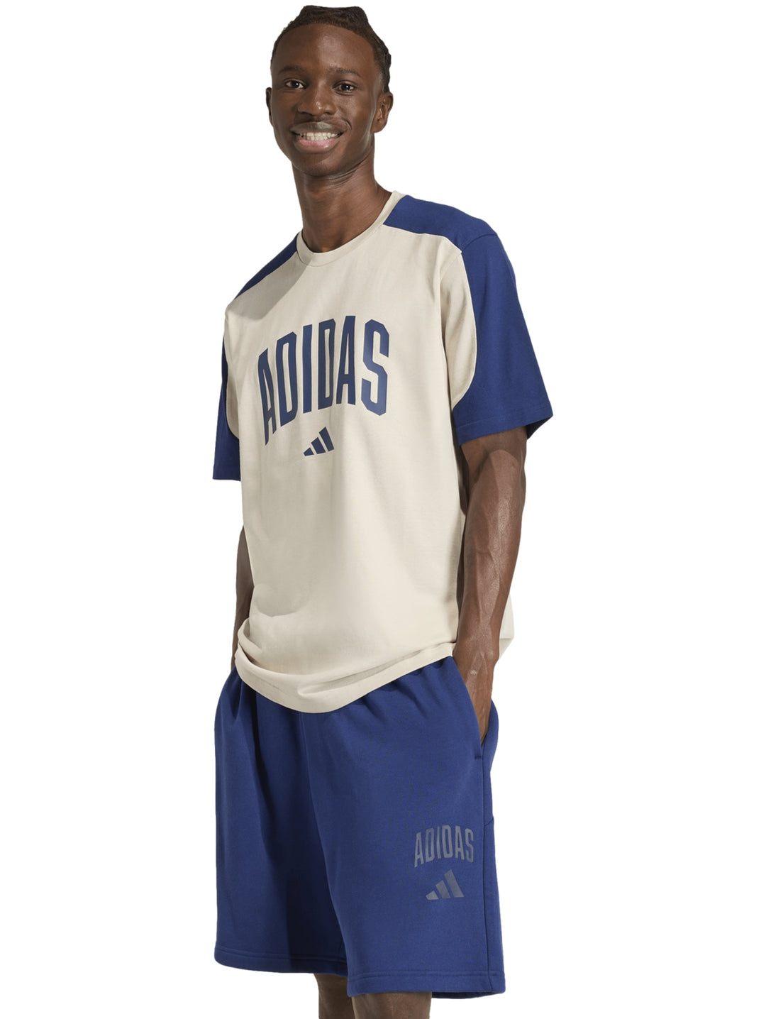 Playera Adidas Collegiate Azul para Hombre