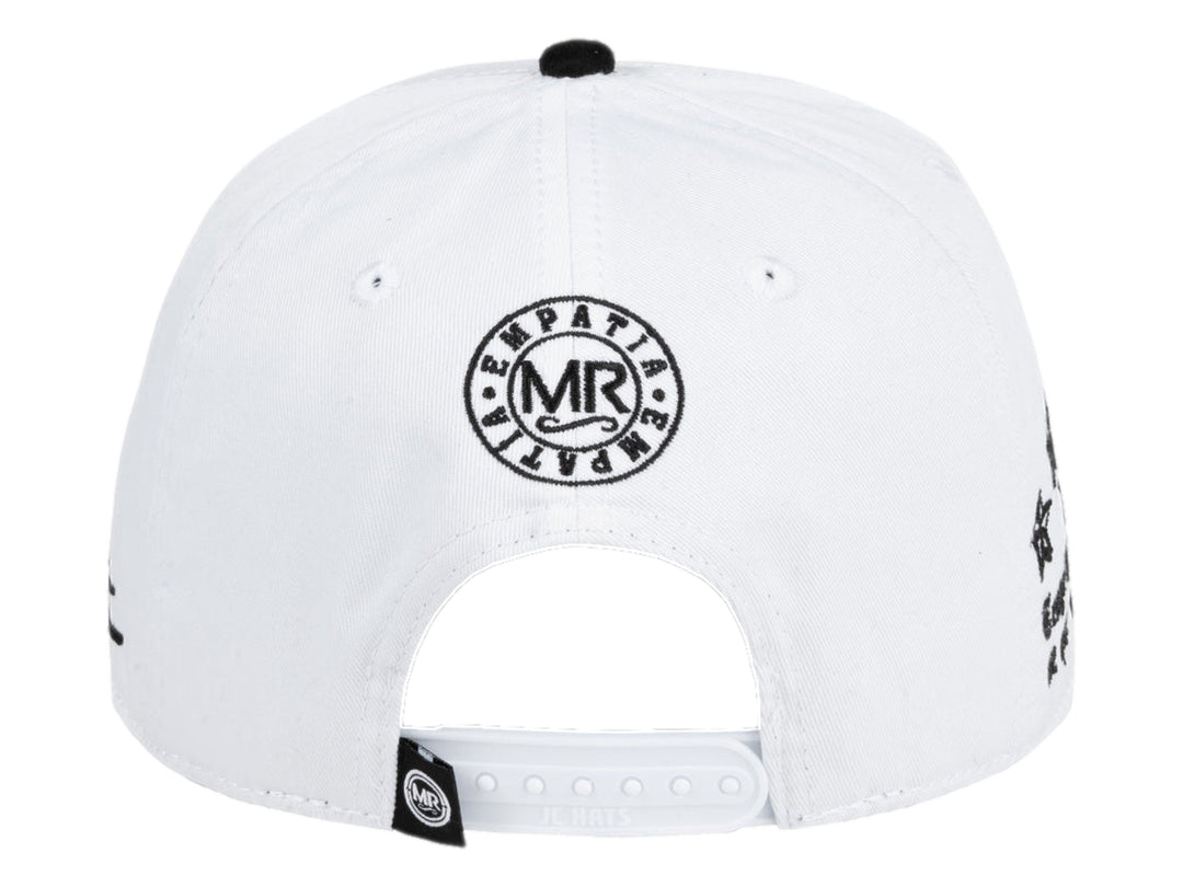 Gorra JC Hats Mr Empatía Blanco y Negro para Hombre