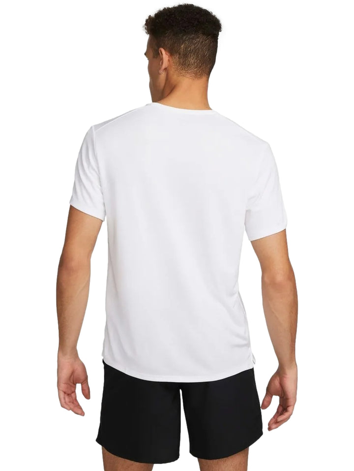 Playera Nike UV Miller Blanco y Plata para Hombre