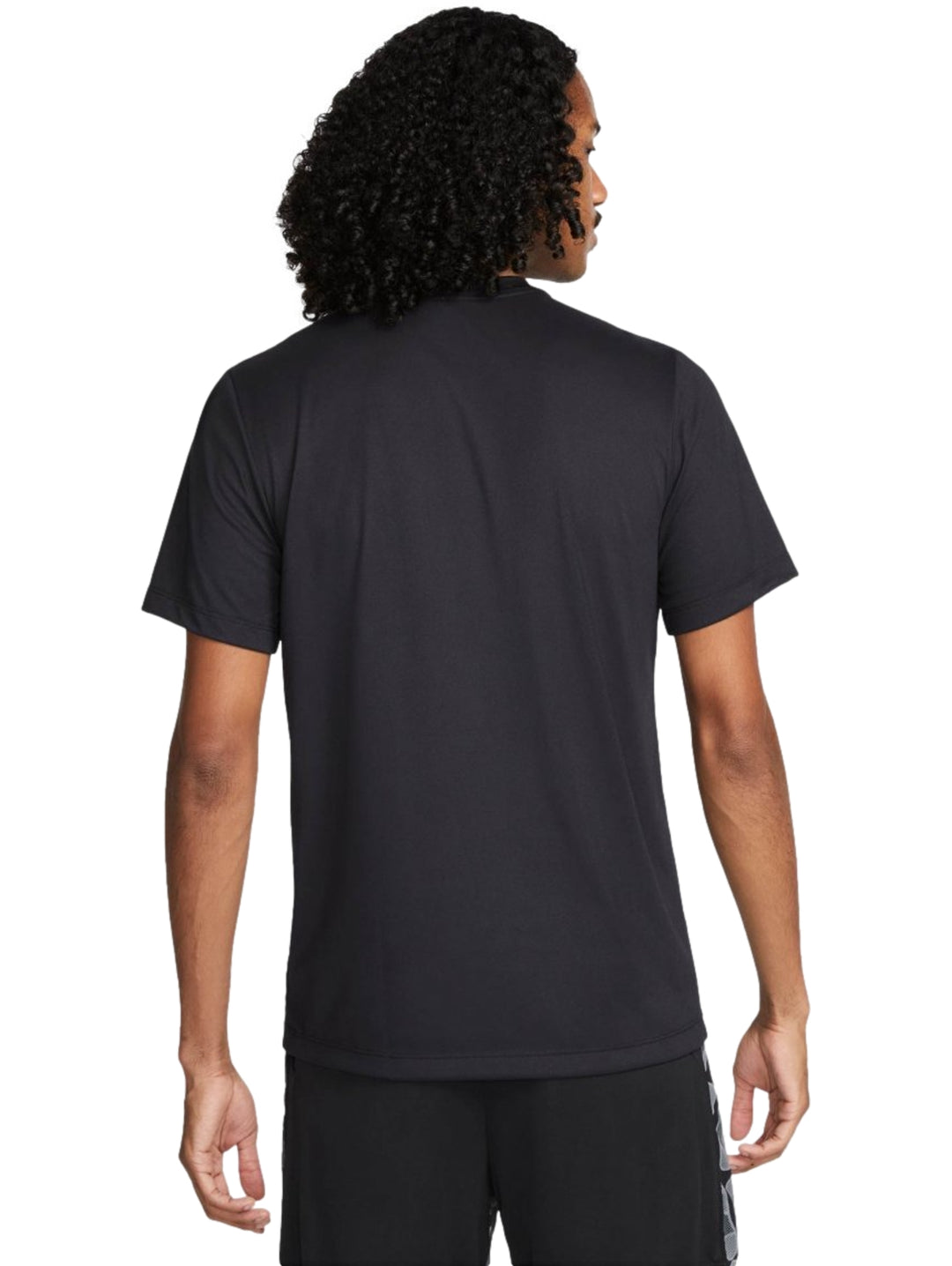 Playera Nike Dri-FIT Negro y Plata para Hombre
