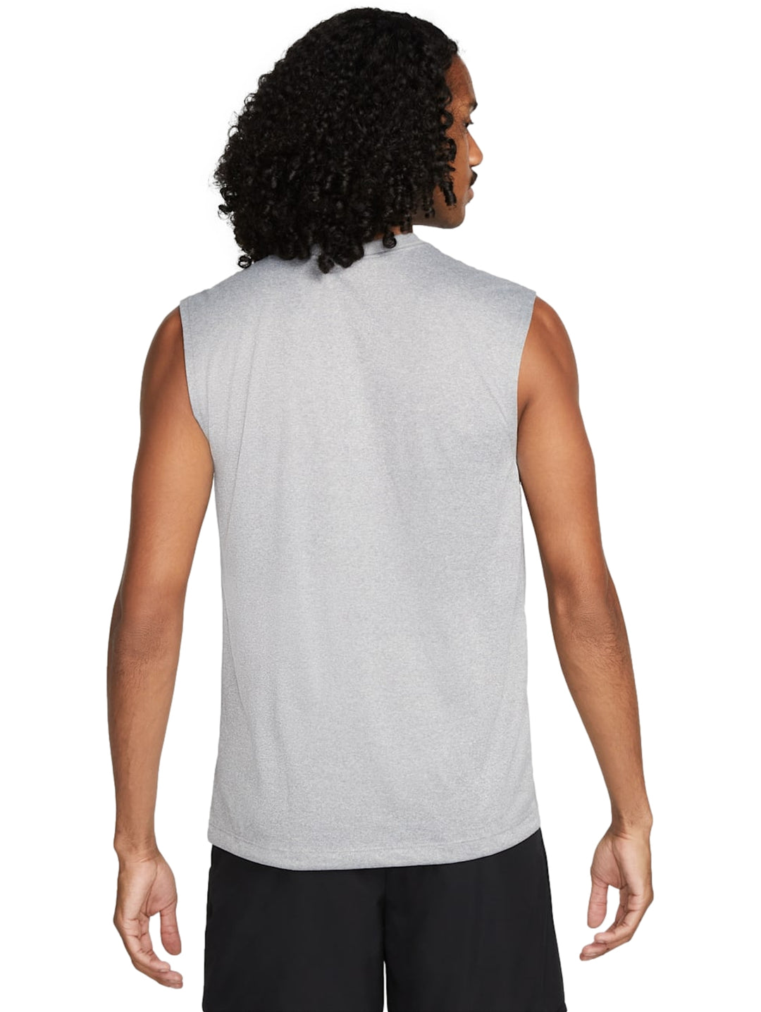 Playera Nike Sin Mangas Gris para Hombre