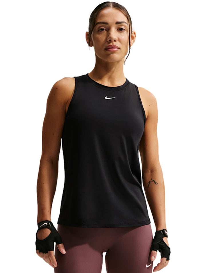 Playera sin mangas Nike One Classic Negro para Mujer