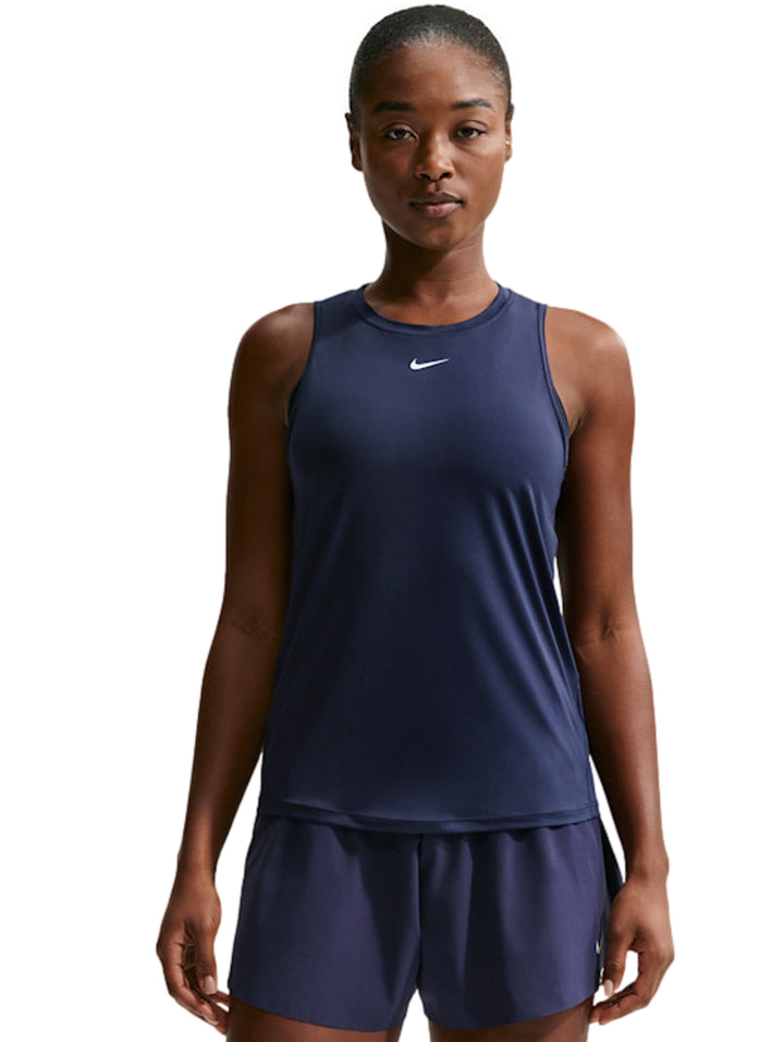 Playera Nike One Classic Tank Azul Marino para Mujer