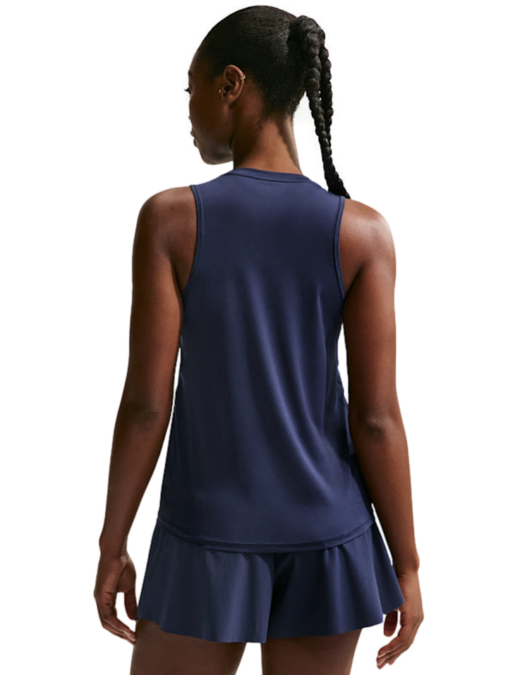 Playera Nike One Classic Tank Azul Marino para Mujer