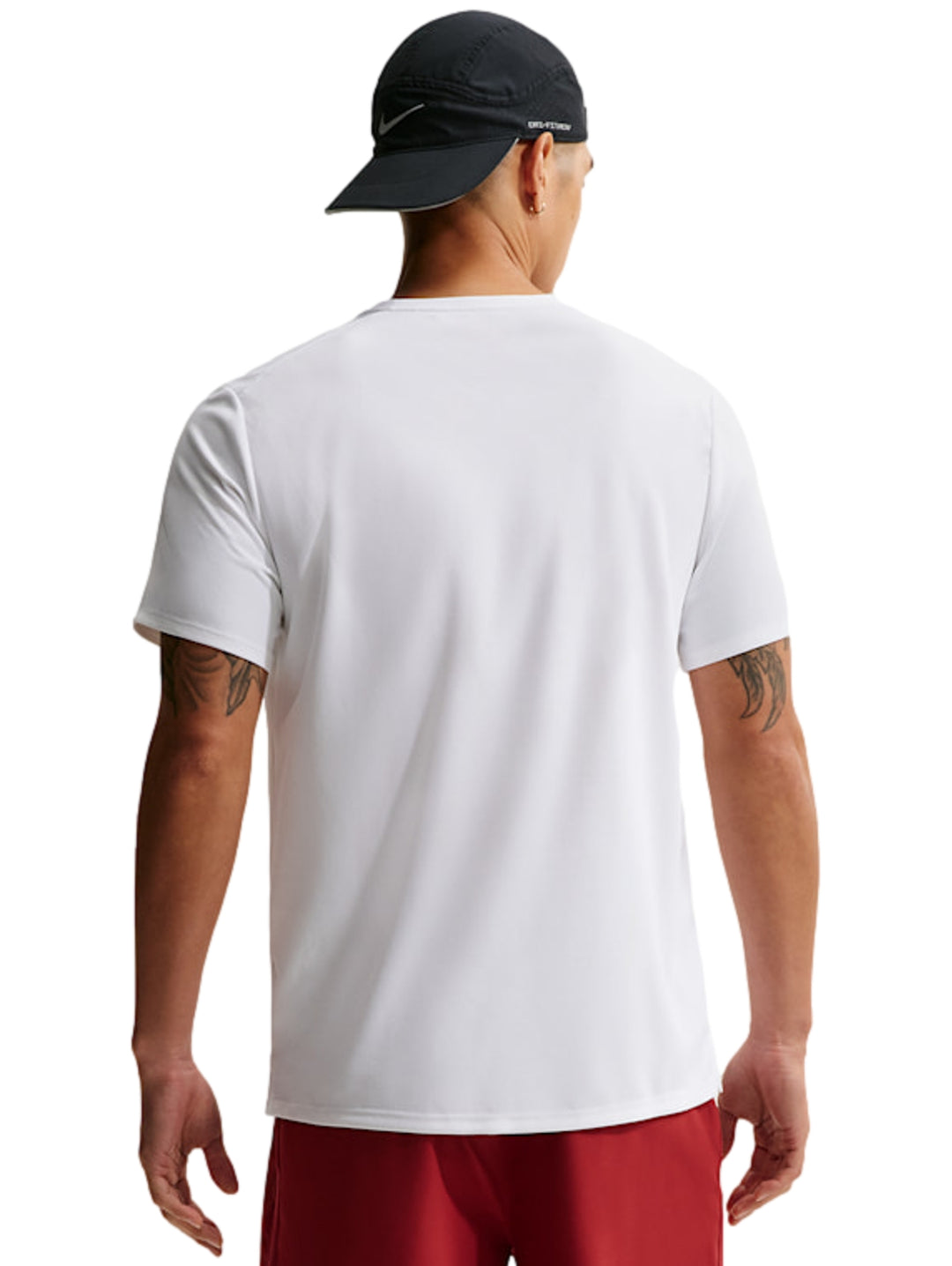 Playera Nike Miler Run Energy Blanco para Hombre