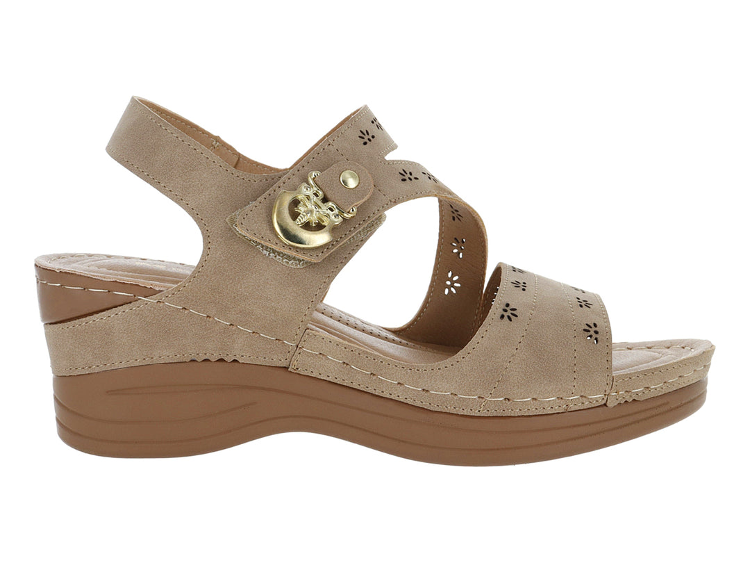 Sandalias Monissima Color Maquillaje para Mujer