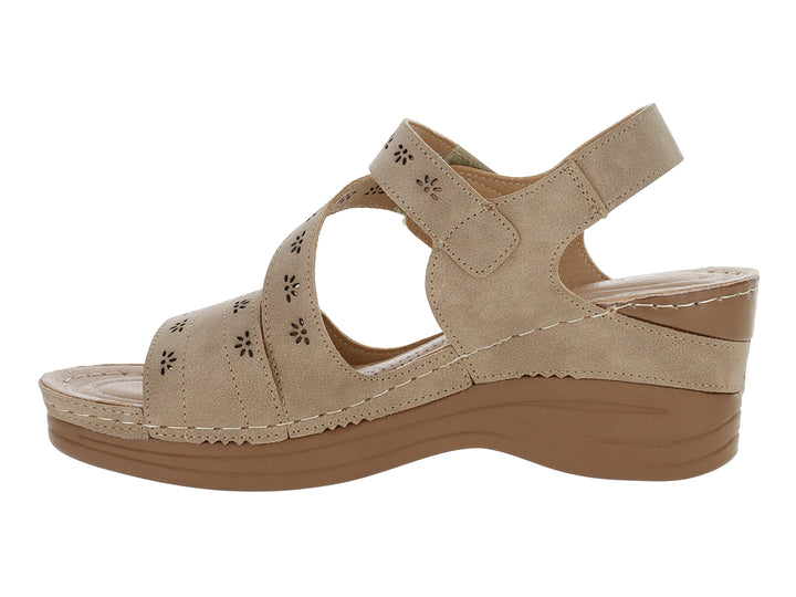 Sandalias Monissima Color Maquillaje para Mujer