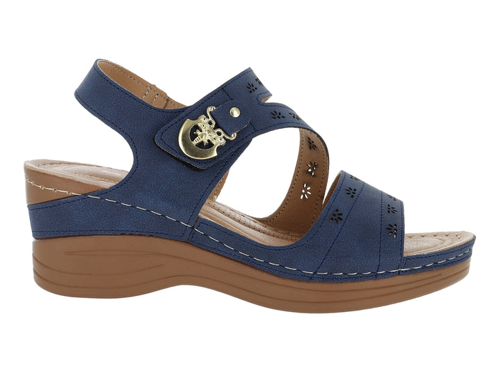 Sandalias Monissima Confort Azul Marino para Mujer